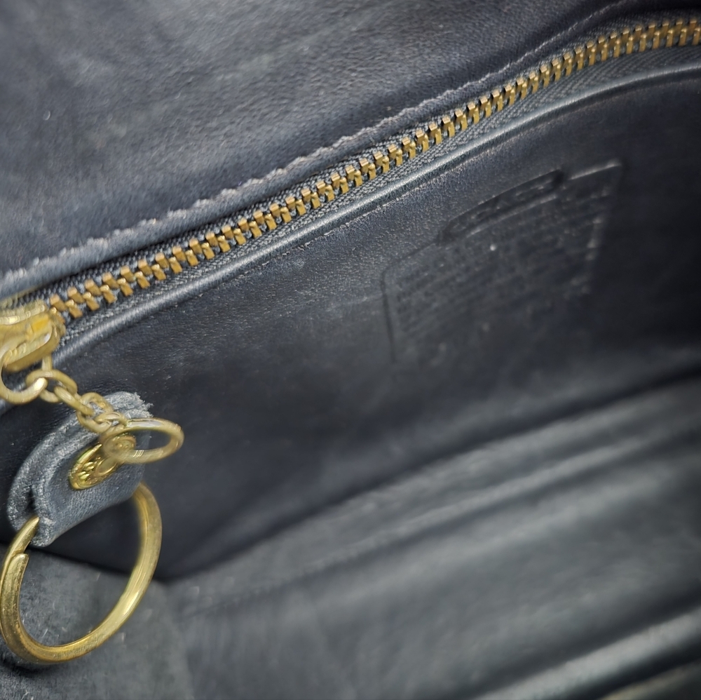 Coach Black Leather Crossbody Bag - Picture 7 of 7